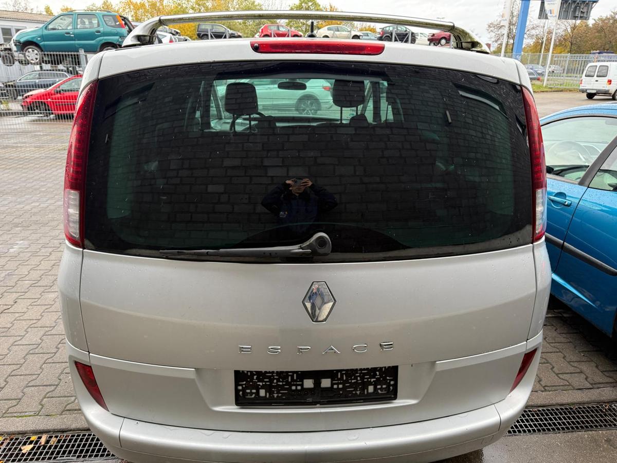 Renault Espace 4 JK original Heckklappe mit Scheibe TED69 Platin Grau Metallic BJ08